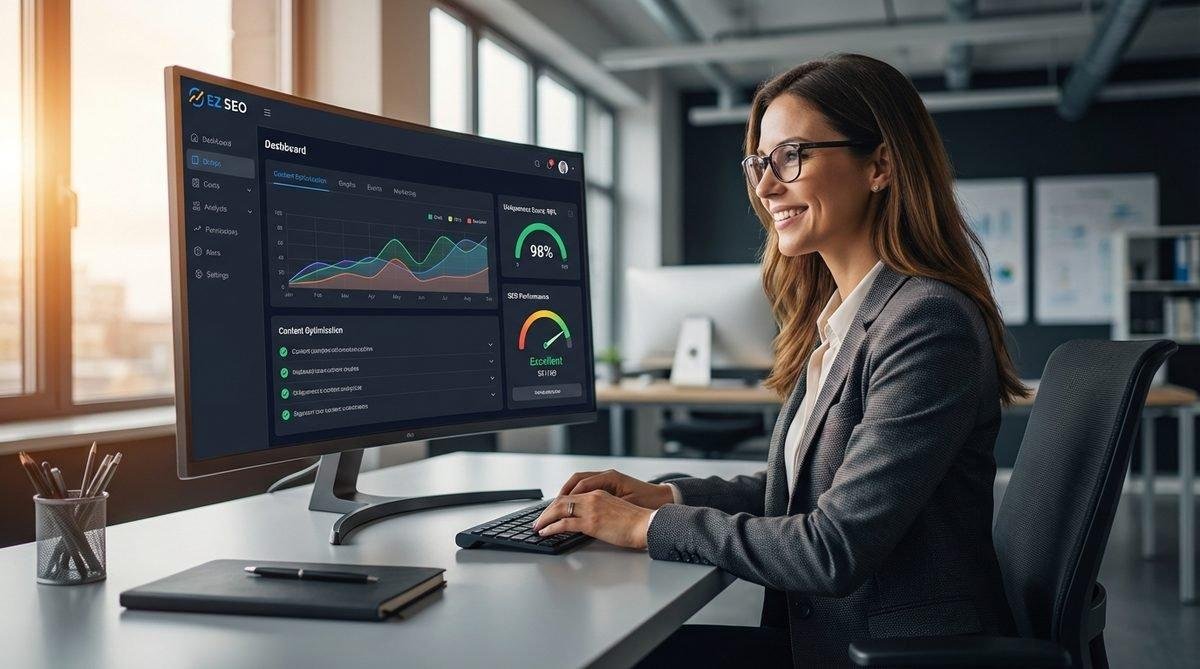 Nền tảng EZ SEO giúp tối ưu bài viết AI và đảm bảo chất lượng nội dung.