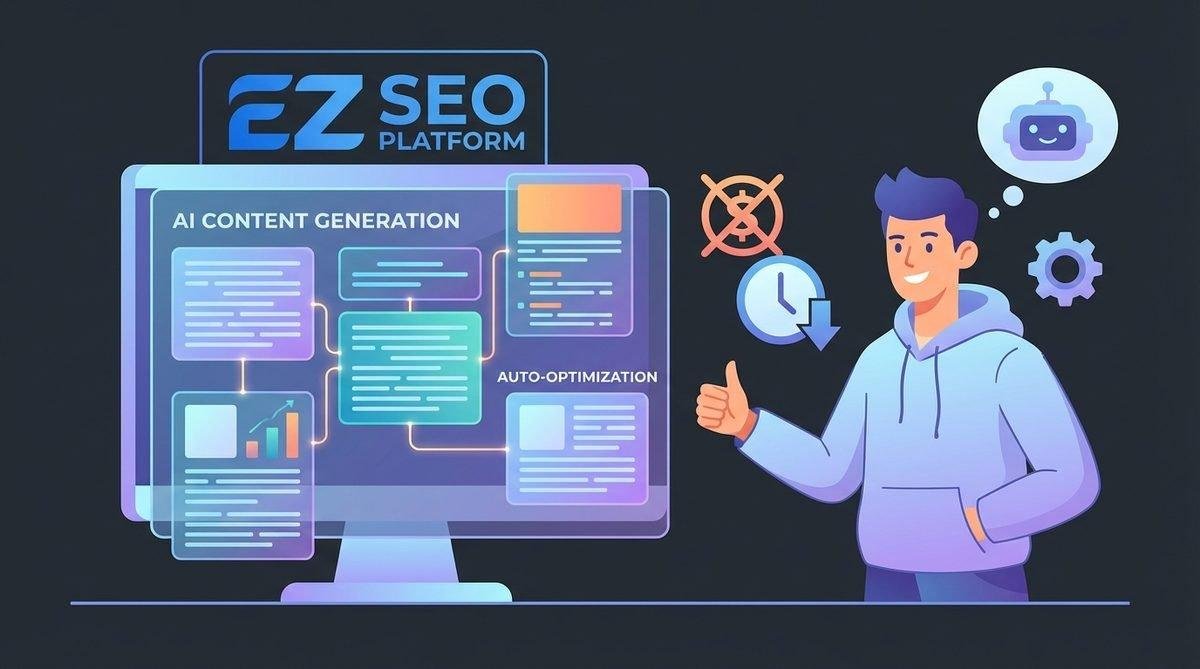 Nền tảng EZ SEO giúp tự động hóa Tái Sử Dụng Content SEO và tiết kiệm chi phí hiệu quả.