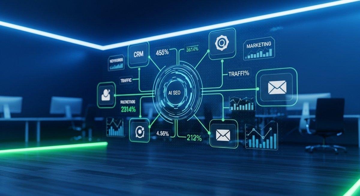 Hệ thống marketing toàn diện được tích hợp bởi phần mềm SEO tích hợp EZ SEO.