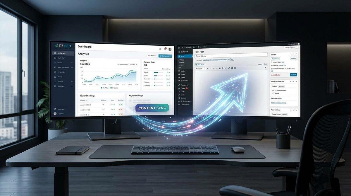 Tự động đồng bộ nội dung từ phần mềm viết bài SEO AI của EZ SEO lên WordPress.