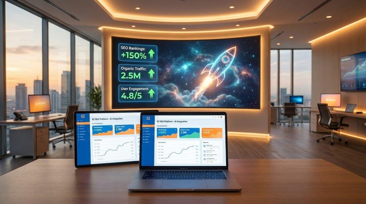 Kết quả vượt trội khi tích hợp AI SEO cùng EZ SEO.