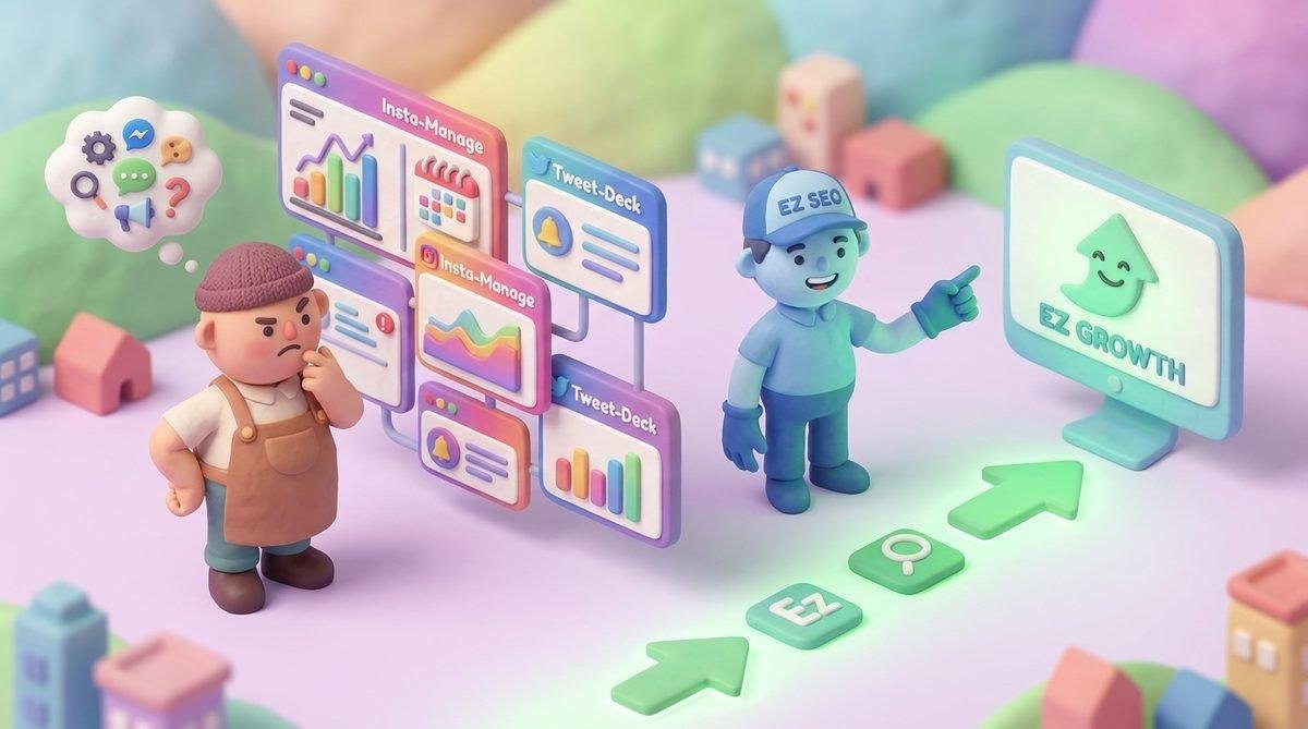 Hướng Dẫn Chọn Công Cụ Quản Lý Mạng Xã Hội Tự Động Phù Hợp Cho Doanh Nghiệp Vừa & Nhỏ Cùng EZ SEO 2026