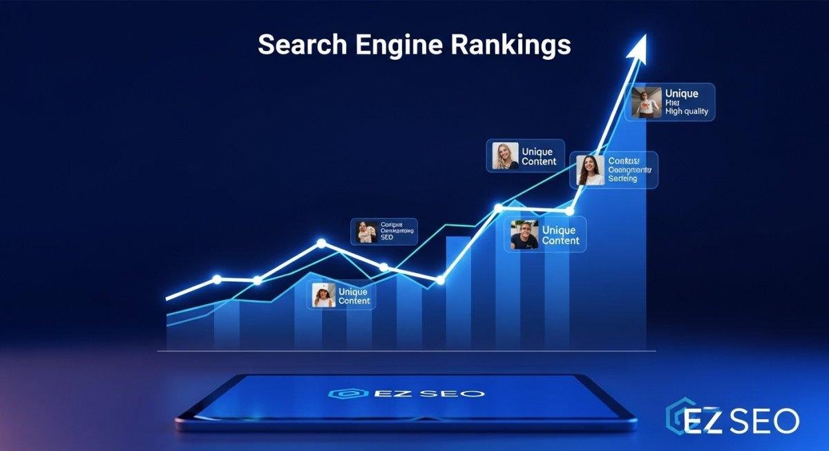 Tăng cường thứ hạng tìm kiếm bền vững với EZ SEO – phần mềm kiểm tra đạo văn SEO hàng đầu 2026.