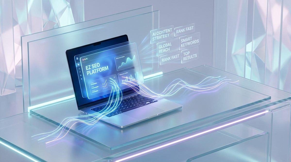 Sử dụng nền tảng EZ SEO để đơn giản hóa việc tạo bài viết SEO với Gemini AI.