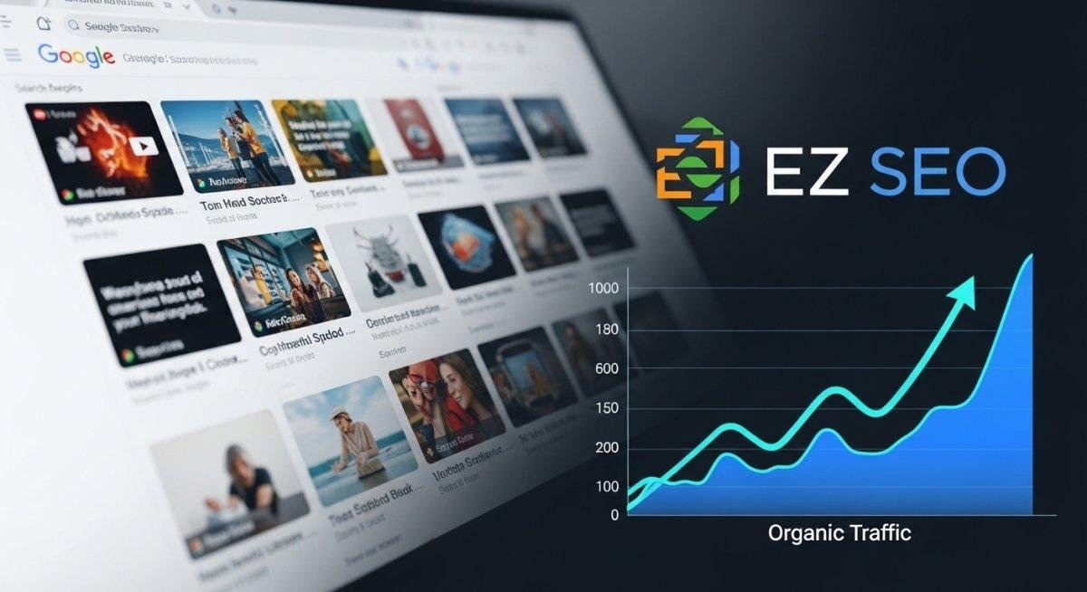 Website đạt thứ hạng cao trên Google nhờ chiến lược tối ưu hình ảnh video SEO hiệu quả với EZ SEO.