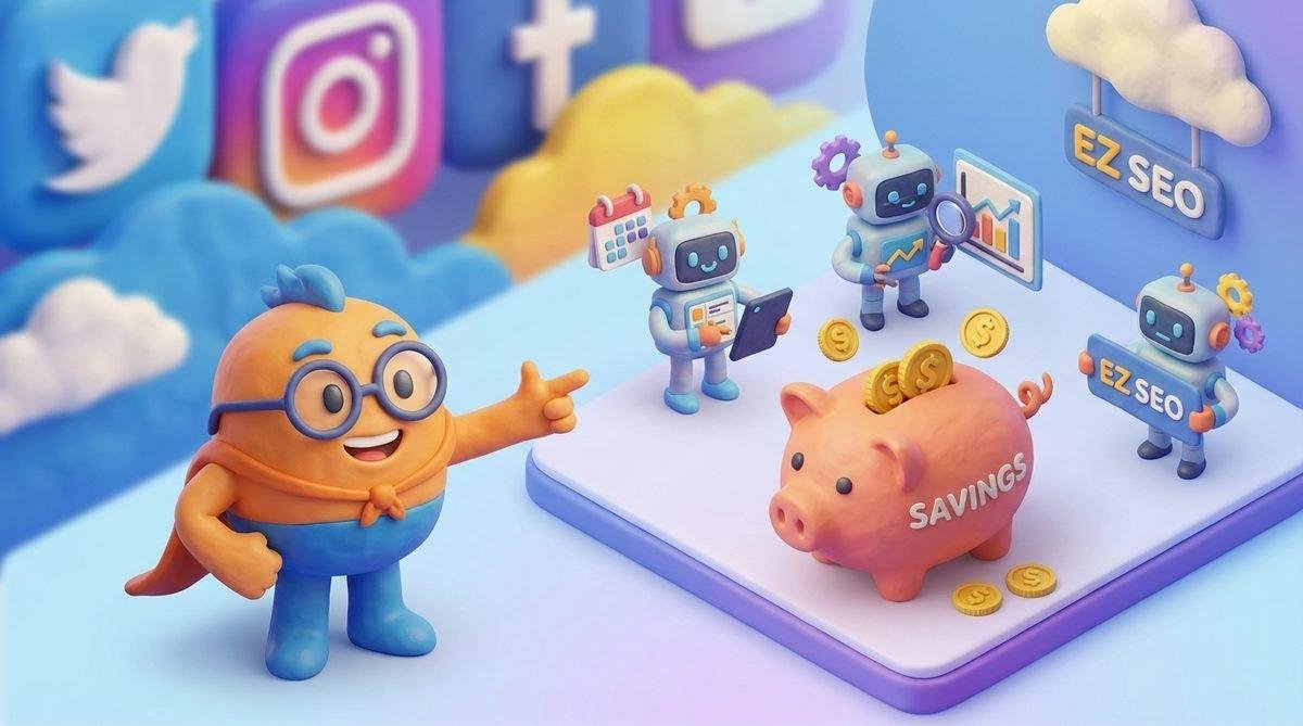 EZ SEO giúp tiết kiệm chi phí marketing MXH và tối ưu ROI Phần mềm quản lý MXH hiệu quả.