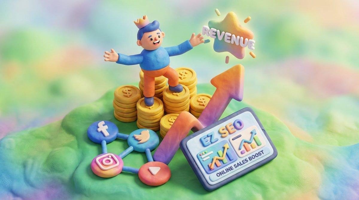 Giải pháp EZ SEO thúc đẩy tăng doanh thu online nhờ MXH, đảm bảo ROI Phần mềm quản lý MXH vượt trội.