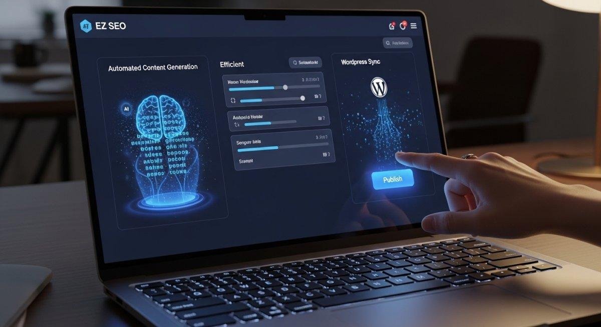 Nền tảng EZ SEO tự động hóa quy trình phần mềm viết bài SEO hiệu quả