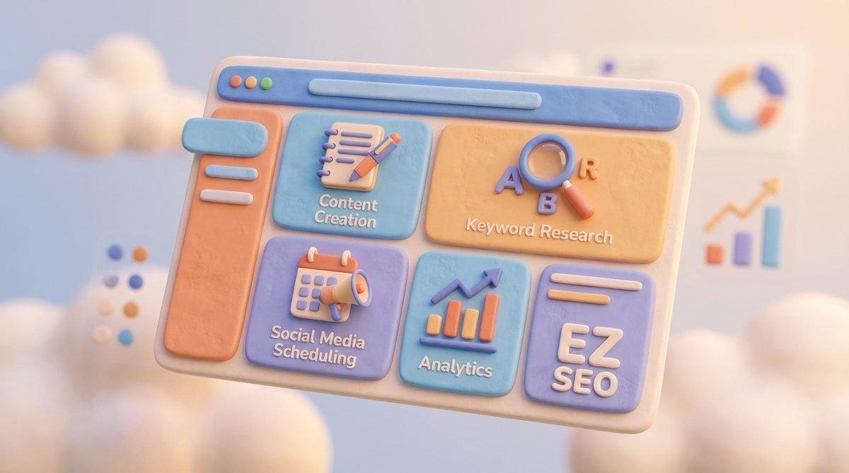 Nền tảng EZ SEO đơn giản hóa việc tự động hóa đăng bài mạng xã hội.