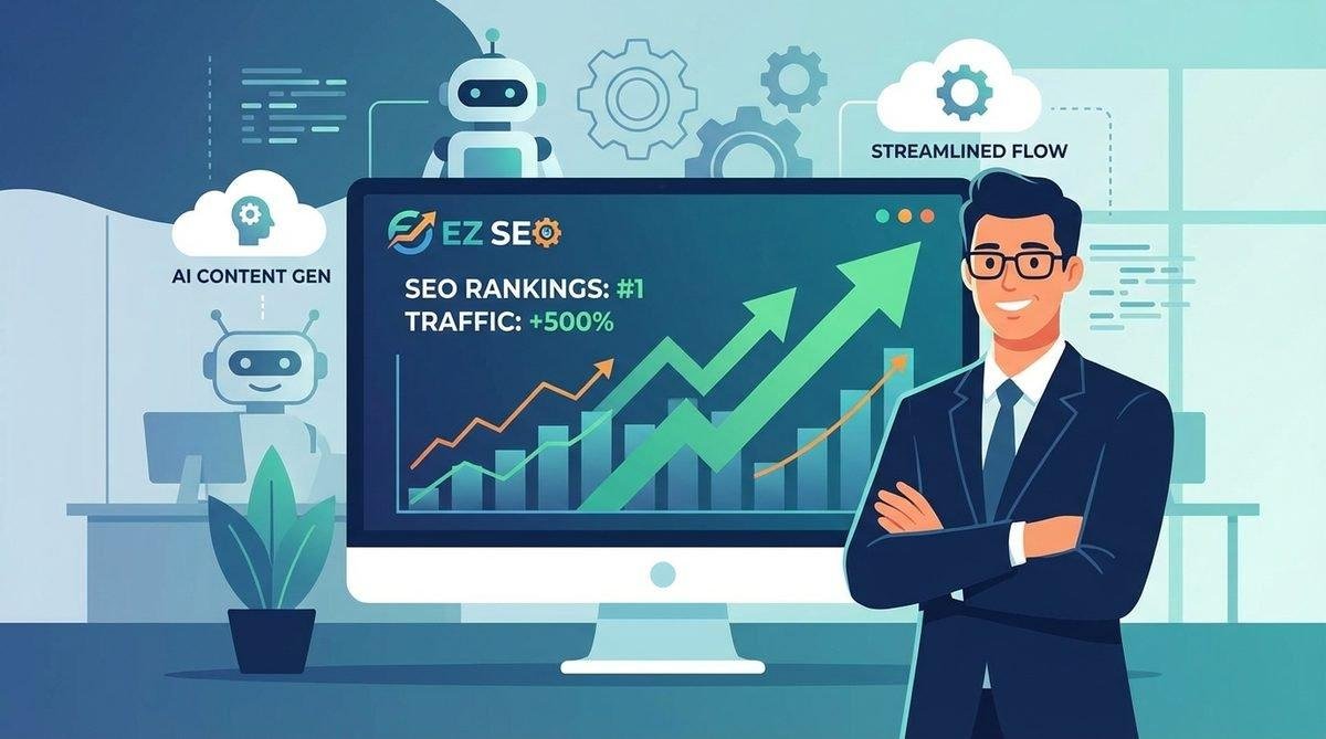 EZ SEO giúp doanh nghiệp Tự sản xuất Content SEO hiệu quả, thống trị thứ hạng.