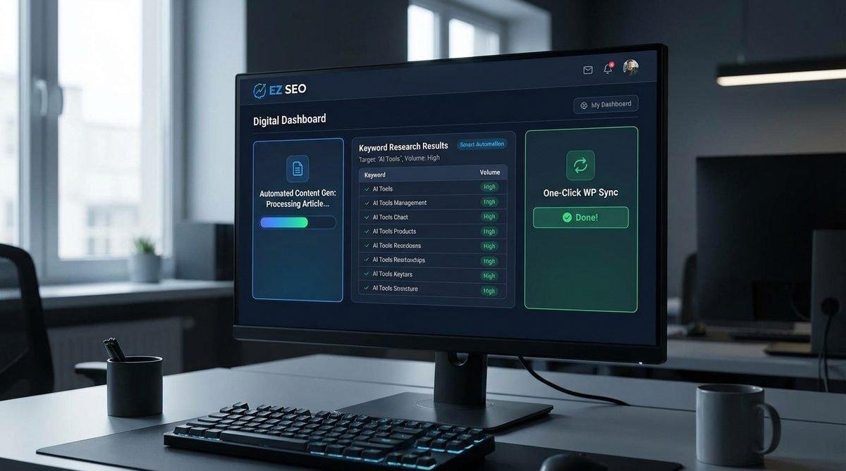 EZ SEO tự động hóa <strong>AI trong Content SEO</strong>